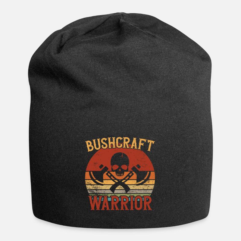 Bushcraft Warrior / Bushcraft - Jersey Beanie - black