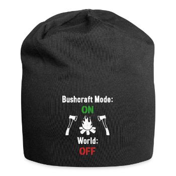 Bushcraft Fashion / Bushcraft - Jersey Beanie - black - Front