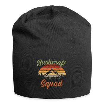 Bushcraft Squad / Bushcraft - Jersey-Beanie - Schwarz - Vorne