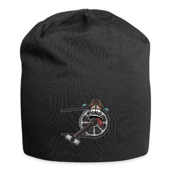 Cyclists Cycling Bicycle Sprocket Bicycle - Jersey Beanie - black - Front