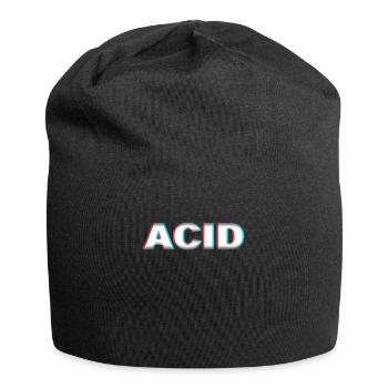 Techno Acid - Jersey Beanie - black - Front