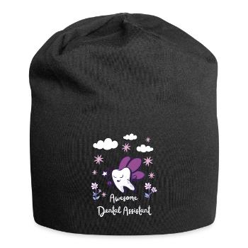Assistant dentaire Cute Fairy Art - Bonnet en jersey - noir - Devant