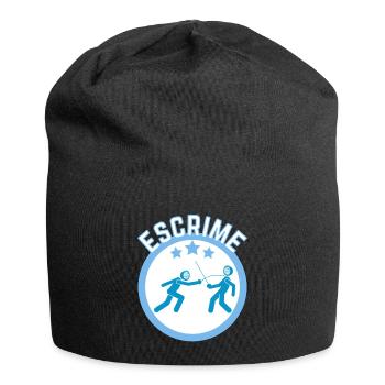 Fencing match - Jersey Beanie - black - Front