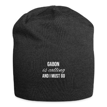 Gabon - Jersey Beanie - charcoal grey - Front