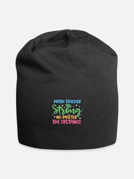 Mathématiques Math Mathématicien Math Professeur Cadeau - Bonnet en jersey - noir