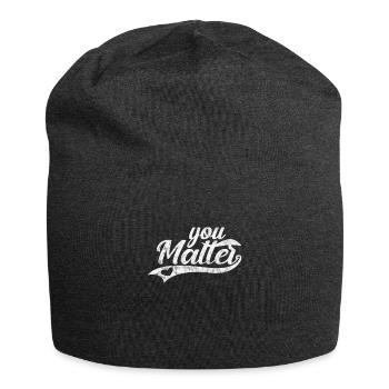 Motivation Motiver Carrière Dire Cadeau - Bonnet en jersey - charbon - Devant