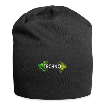 Techno - Bonnet en jersey - noir - Devant