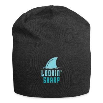 Shark Lookin' Sharp - Wasser - Jersey-Beanie - Anthrazit - Vorne