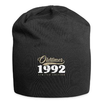 Oldtimer 1992 30. Geburtstag 30 Jahre - Jersey-Beanie - Schwarz - Vorne