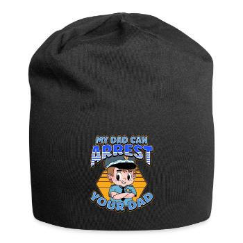 Law Enforcment Design for a Police Officer at - Jersey-Beanie - Schwarz - Vorne