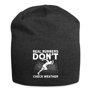 Motivation Streak Running Runner Marathon - Bonnet en jersey - charbon - Devant