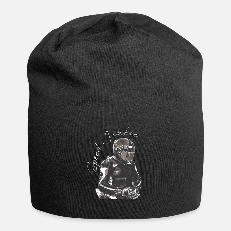 Speed Junkie - Jersey-Beanie - Schwarz