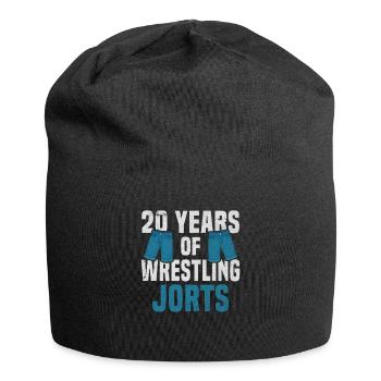 20 ans de lutte Jorts Wrestler Gift - Bonnet en jersey - noir - Devant