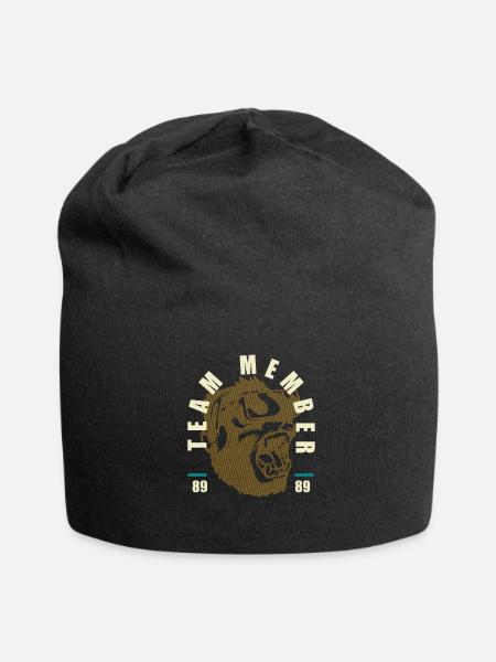 TEAM TSHIRT NUMBER 89 BY MONKEYMAN - Jersey-Beanie - Schwarz