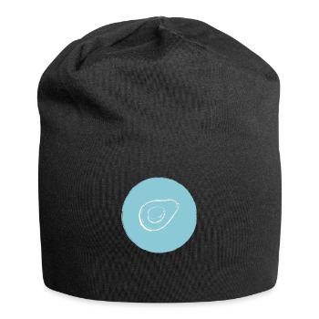 Avocado - Jersey-Beanie - Schwarz - Vorne