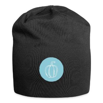 Paprika - Jersey-Beanie - Schwarz - Vorne
