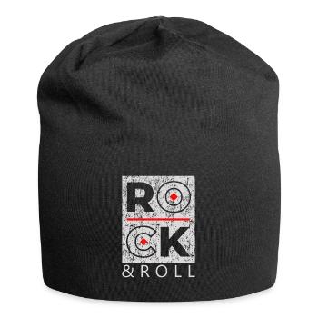 Rock & Roll Rock N Roll Rock AND Roll - Bonnet en jersey - noir - Devant