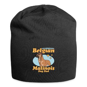 Belgian Malinois Dad Dog Dog Owner Gift - Jersey Beanie - black - Front