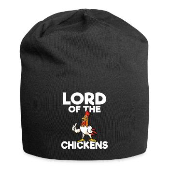 Seigneur des Poulets Poulet Amoureux Du Poulet Farmer Coq - Bonnet en jersey - noir - Devant