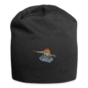 Spinosaurus I Dornechse Kreidezeit Fossil - Jersey-Beanie - Schwarz - Vorne
