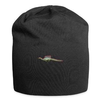 Spinosaurus I Dornechse Kreidezeit Fossil - Jersey-Beanie - Schwarz - Vorne