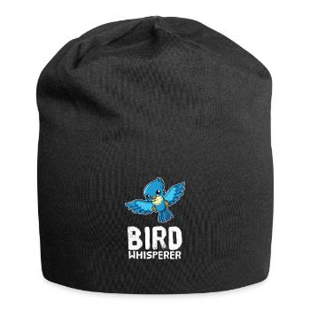 Oiseaux Chuchoteurs d’oiseaux Murmure d’oiseaux Amateurs d’oiseaux - Bonnet en jersey - noir - Devant