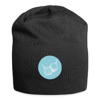 Zwiebel - Jersey-Beanie - Schwarz - Vorne