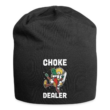 Choke Dealer Jiu Jitsu Geschenk - Jersey-Beanie - Schwarz - Vorne