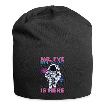 Mr. I've Been To Space Is Here - Astronaut Jokes - Jersey Beanie - black - Front