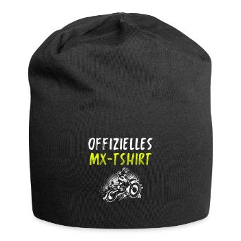 Cadeau Motocross pour Enduro Supermoto Dirt Bike - Bonnet en jersey - noir - Devant