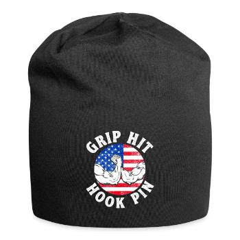 Grip Hit Hook Pin Arm Press - Bonnet en jersey - noir - Devant