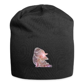 Dogfather Dog Daddy Dog Mom Dog Lover Yoga Dog - Jersey Beanie - black - Front