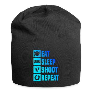 Joueurs de paintball Paintball jouent au paintball - Bonnet en jersey - noir - Devant