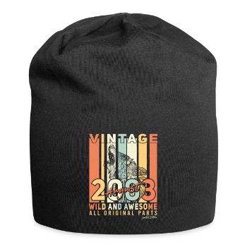 All original in August 2003 - Jersey Beanie - black - Front