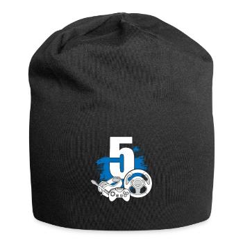 Spielcontroller 5 Jahre alter Videospieler - Jersey-Beanie - Schwarz - Vorne