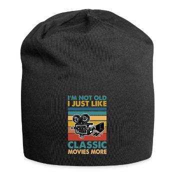 I'm Not Old, I Just Like Classic Movies More - Jersey Beanie - black - Front