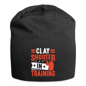 Clay Shooter En Entraînement Clay Skeet Shooting - Bonnet en jersey - noir - Devant