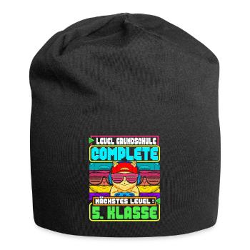 Grundschul Abschluss Grundschule Absolvent - Jersey-Beanie - Schwarz - Vorne