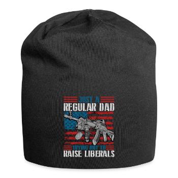Trying Not To Raise Liberals - Jersey Beanie - black - Front