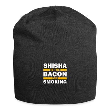 Shisha Hookah Wasserpfeife - Jersey Beanie - charcoal grey - Front