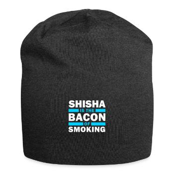 Shisha Saying Hookah Smoking Hookah Hookah - Jersey Beanie - charcoal grey - Front