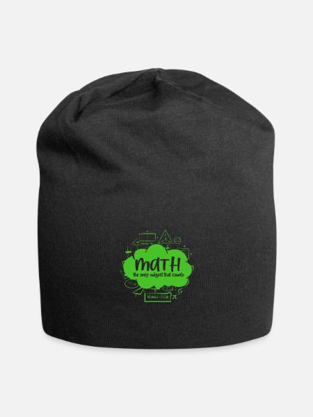 Mathématiques Math Mathématicien Math Professeur Cadeau - Bonnet en jersey - noir