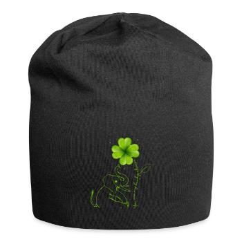 Tu es mon éléphant porte-bonheur - Bonnet en jersey - noir - Devant