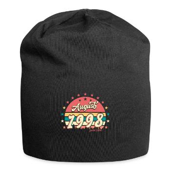 Meilleur mois de naissance Août 1998 - Bonnet en jersey - noir - Devant