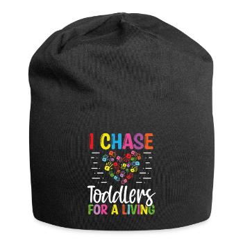 Fournisseur de garderie Chase Toddlers Childcare Teacher - Bonnet en jersey - noir - Devant