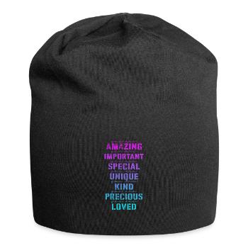 Motivation Motiver Carrière Dire Cadeau - Bonnet en jersey - noir - Devant