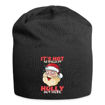 Beach Christmas Hot Balls Santa Summer 2022 - Jersey-Beanie - Schwarz - Vorne