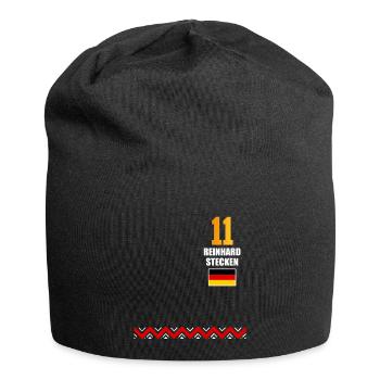 Sauftrikot Deutschland Reinhard Stecker - Jersey-Beanie - Schwarz - Vorne