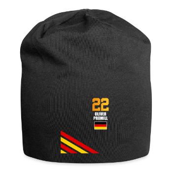 Sauftrikot Deutschland Oliver Promill - Jersey-Beanie - Schwarz - Vorne
