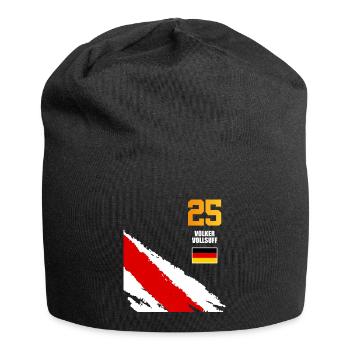 Sauftrikot Deutschland Volker Vollsuff - Jersey-Beanie - Schwarz - Vorne